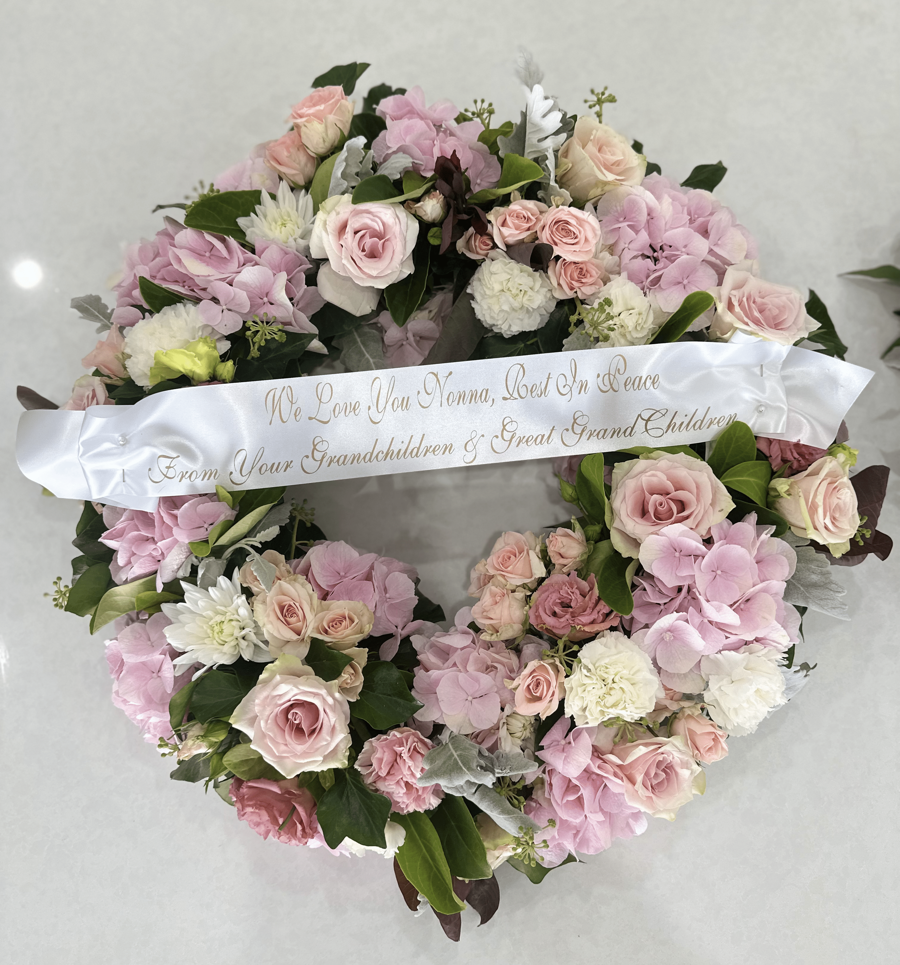 Luxurious Ribbon (Funeral Tributes Only)