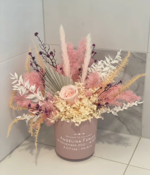 Keepsake Preserved Personalised Floral