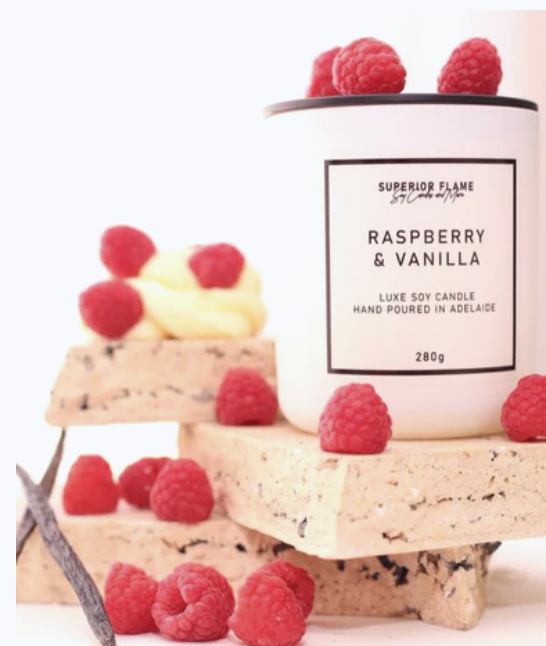 Raspberry & Vanilla Home Fragrances